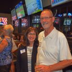 Joan Atwood Kennett and Hal Shaw.