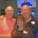 Walter Enete and Scott Hardesty, and Scott's wife Maureen.