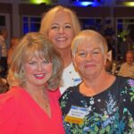 Lynn Miller '74, Jodi Hill Hewatt '74, and Gina Beckler '74.