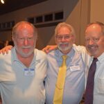 Bob McCune '74, John "Maddog" MacCullen '74, and Jeff Butler '74.