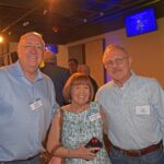Walter Enete '74, Carol Hawkins Foltz '74, and her husband, Ed.