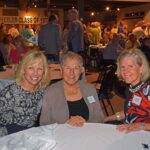 Stuart King's wife, Lisa, Coach Wood's wife, Virginia, and Coach Poor's wife, Cynthia.