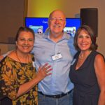 Walter Enete '74 and his wife, Maggie, and Patty Anne Wilson Beck '74.