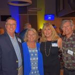 Doug Clyburn '74, Julie Westbrooks Clyburn '74, Diane Coward Karagianis '74 and her husband, Mark.