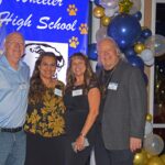 Walter Enete '74 and his wife, Maggie, and Scott Hardesty '74 and his wife, Maureen.